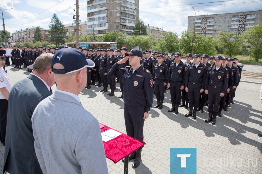 В Нижнем Тагиле 148 молодых полицейских торжественно принесли присягу