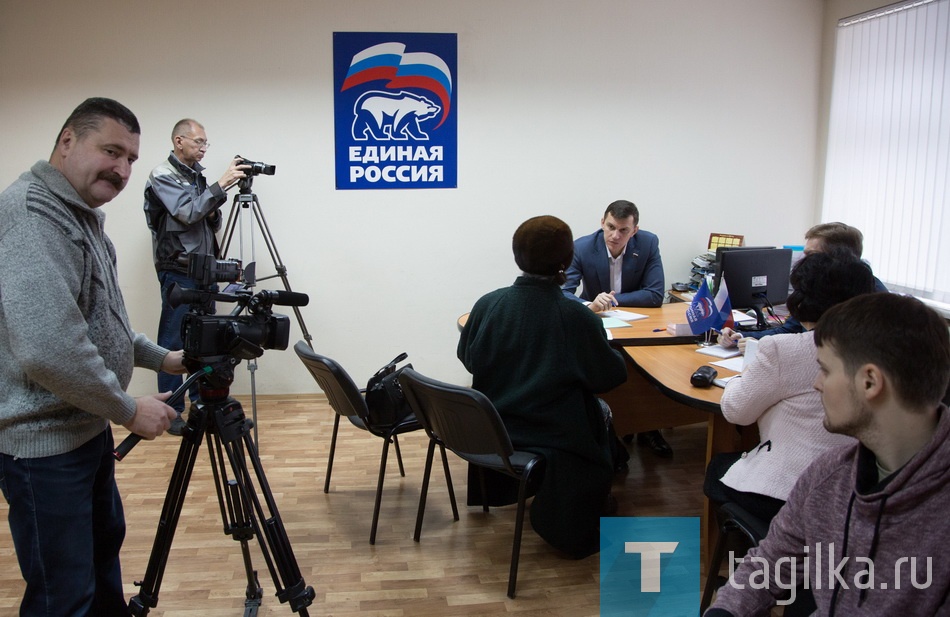Прием граждан депутатом государственной думы Балыбердиным.