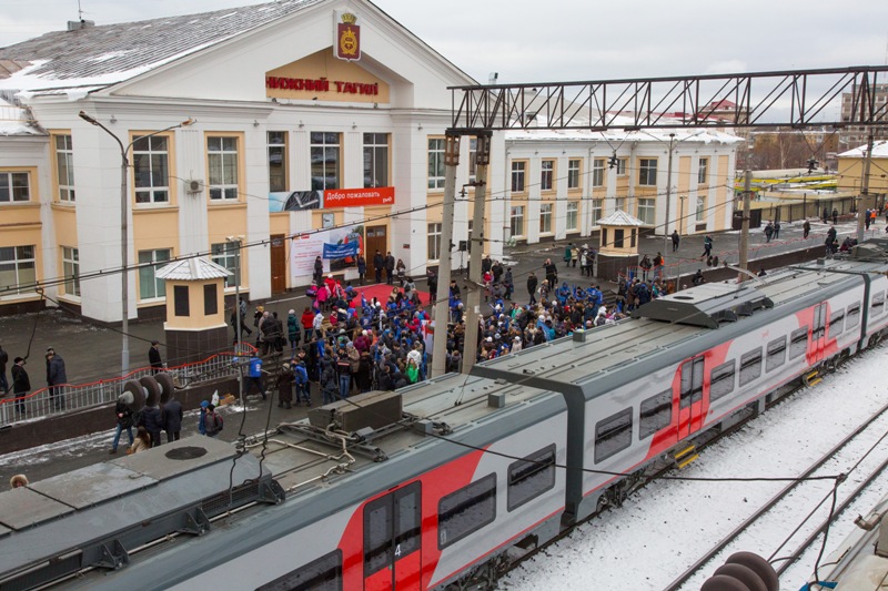 Железнодорожный вокзал Нижнего Тагила  отмечает полувековой юбилей