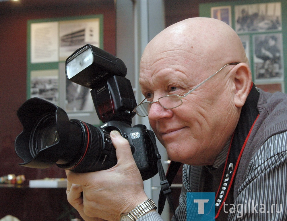 Отметил свой 75-летний юбилей известный в Нижнем Тагиле фотограф Николай Васильевич АНТОНОВ