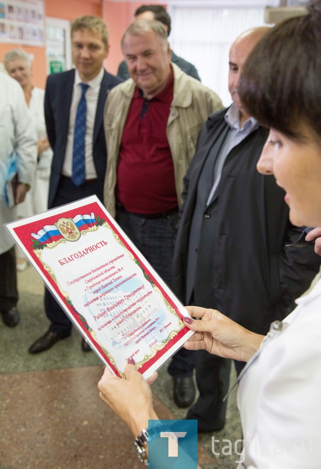 Объезд учреждений образования и здравоохранения.
