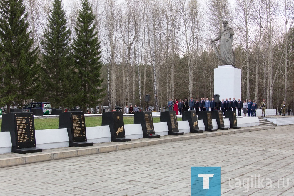 Митинг, посвященный Дню Победы в Великой Отечественной войне 1941-1945 гг. Мемориал Воинской Славы, Рогожино