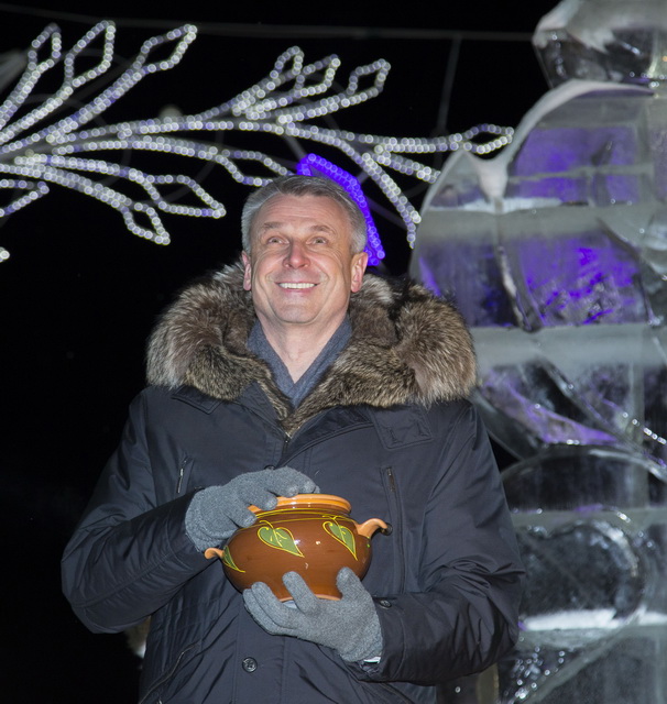 Открытие городской Новогодней елки.           Фото Николая Антонова                                                                                   
