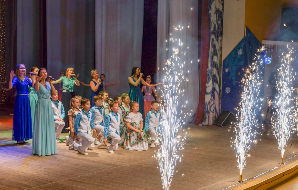 Фейерверк во время праздника