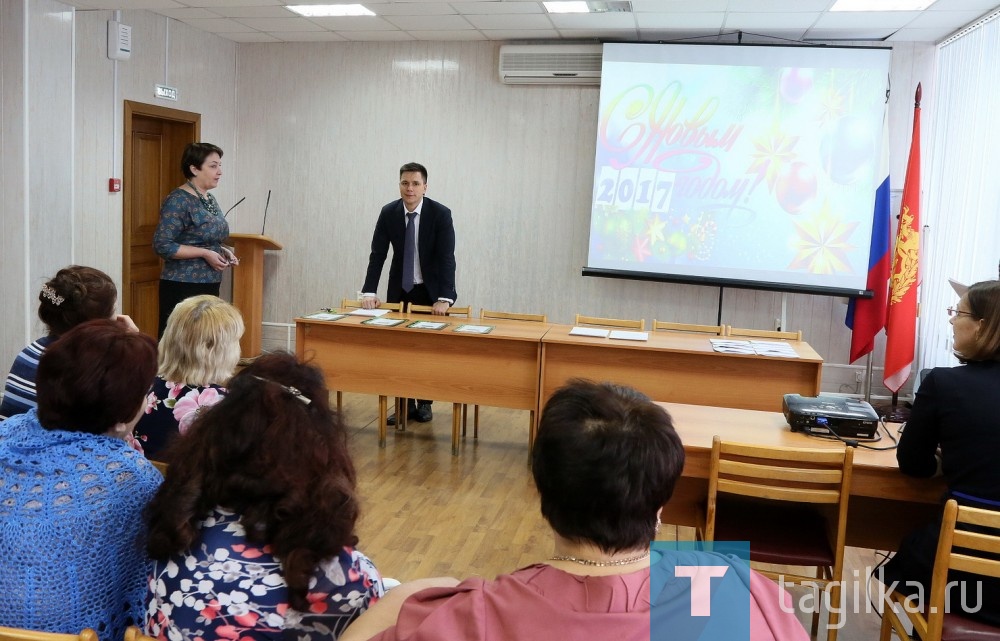 Награждение победителей конкурса "Новогодний ТОС".