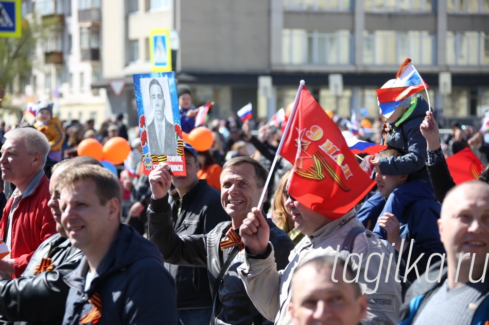 День Победы! Праздничная демонстрация. Продолжение.