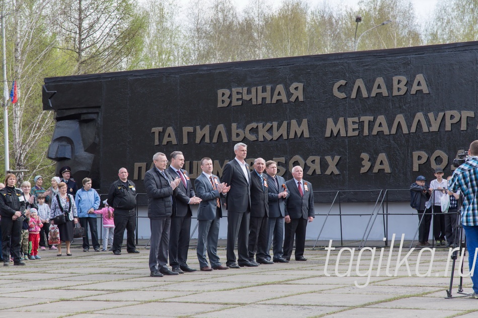 Торжественно-траурный митинг. НТМК.