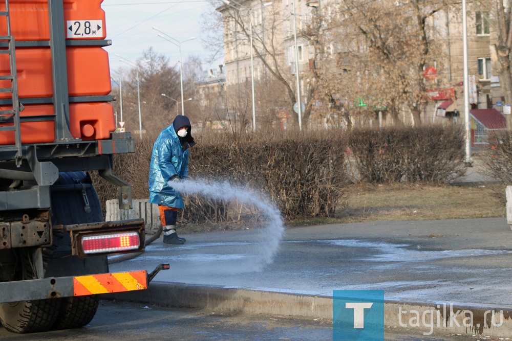 В Нижнем Тагиле началась обработка улиц от инфекций