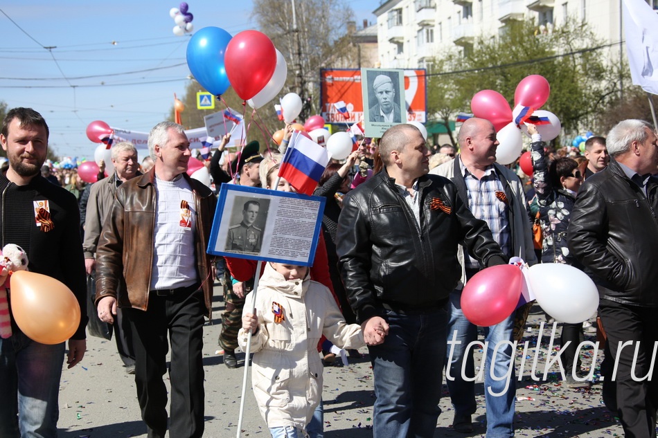 День Победы! Праздничная демонстрация. Продолжение.