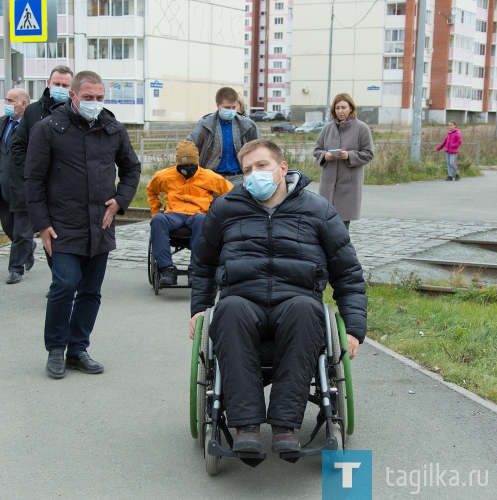 В Нижнем Тагиле протестировали доступность объектов городской инфраструктуры