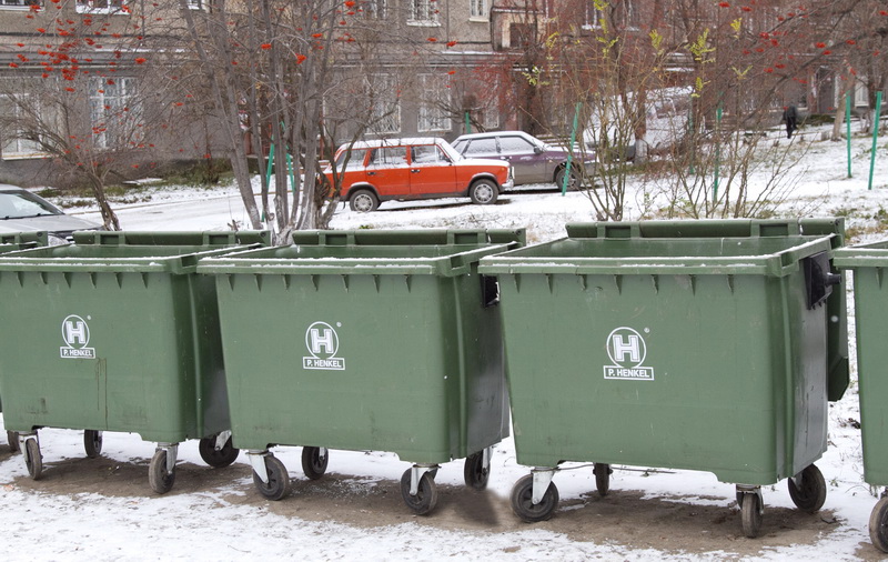 В Нижнем Тагиле сожгли новые контейнеры для мусора 