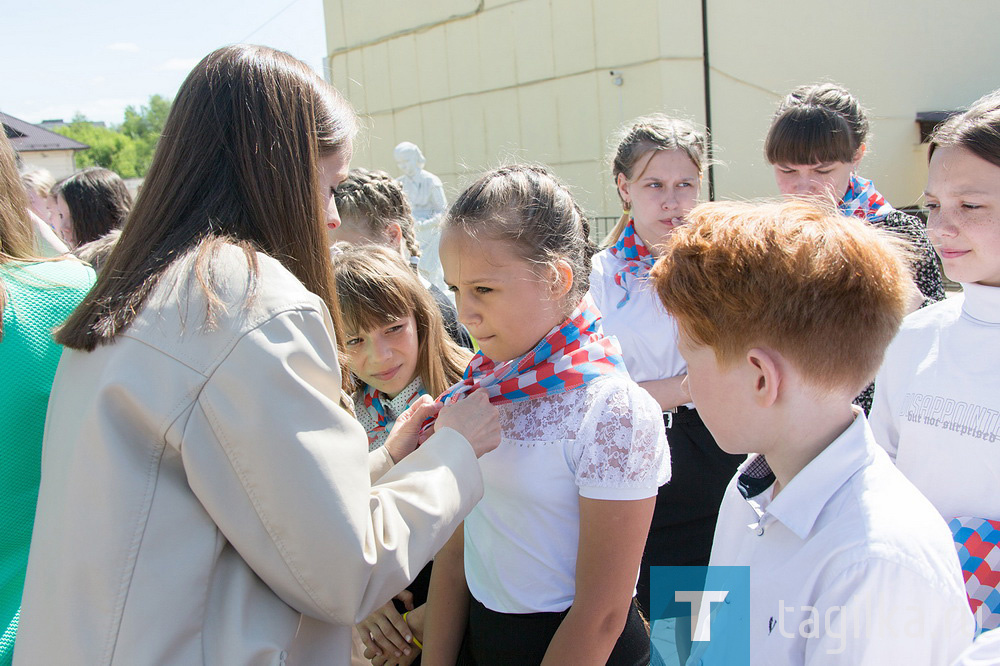 Юных тагильчан приняли в РДШ