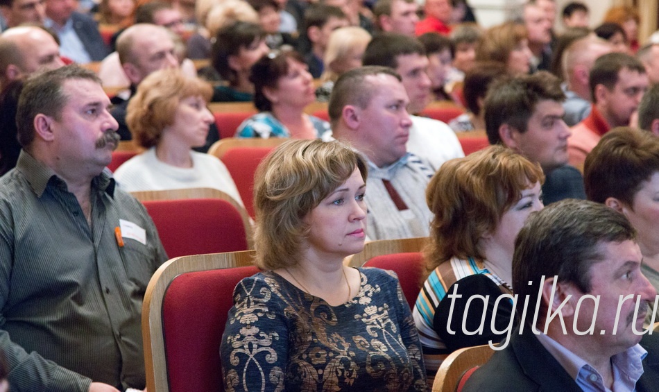 Конференция по заключению коллективного договора ОАО "ЕВРАЗ НТМК" на 2016-2018 г.г.