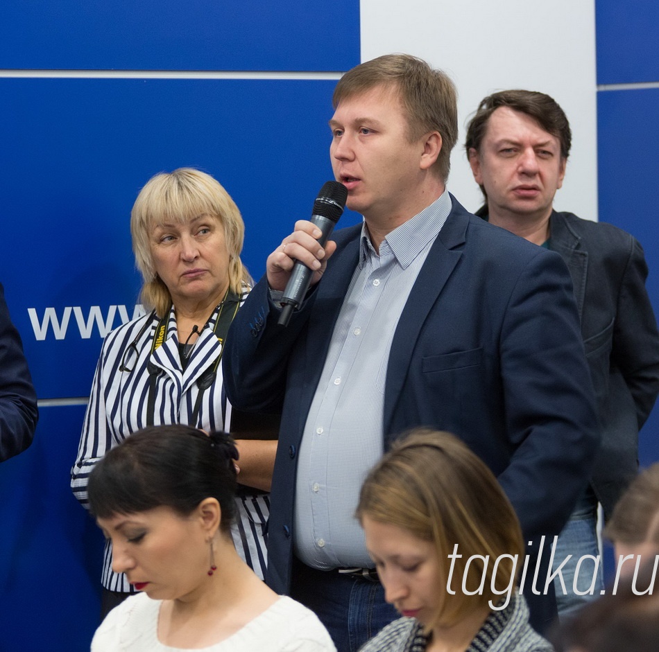 Сергей Носов провел пресс-конференцию для журналистов областных и городских СМИ
