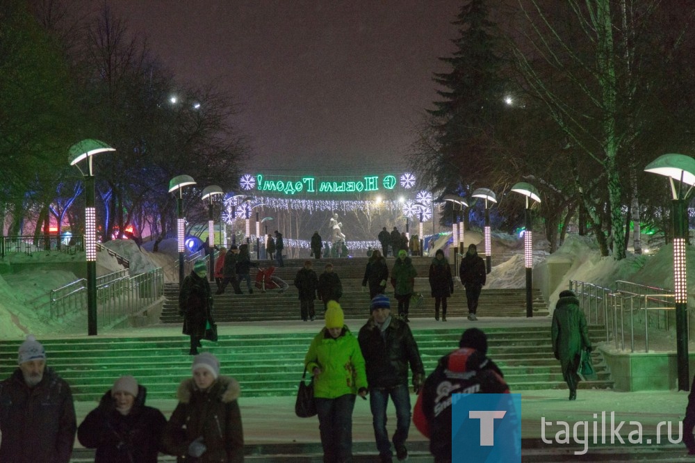 Открытие городской новогодней елки -2017