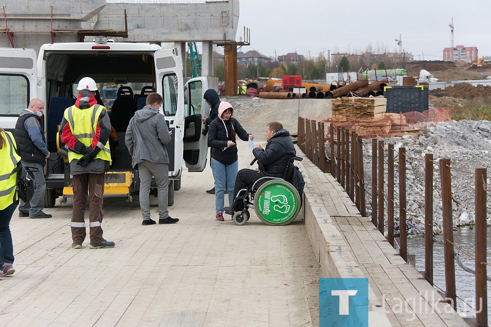 Строительство моста через Тагильский пруд