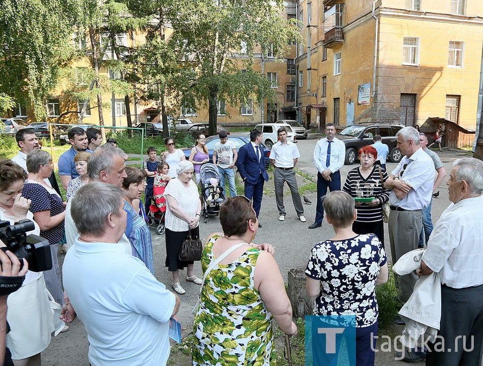 Встреча главы города С. Носова с жителями Тагилстроевского района