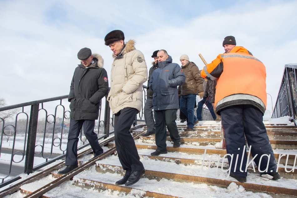 Объезд. Пешеходные мосты. Гидроузел. 