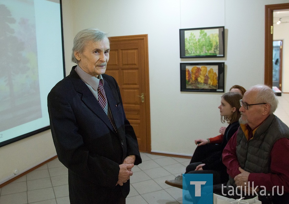 Акварельный мир Николая Алябьева. Выставка к юбилею художника.