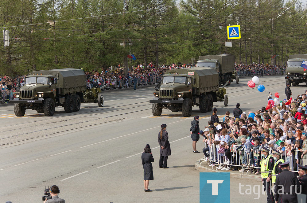 Тагильчане встретили 76-ю годовщину Победы в Великой Отечественной войне