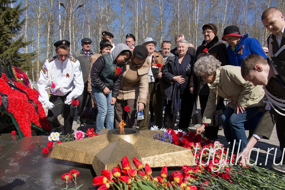 Митинг на мемориале центрального городского кладбища «Рогожино»