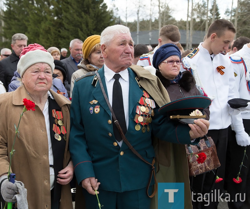 Митинг, посвященный 72-ой годовщине Победы в Великой Отечественной войне