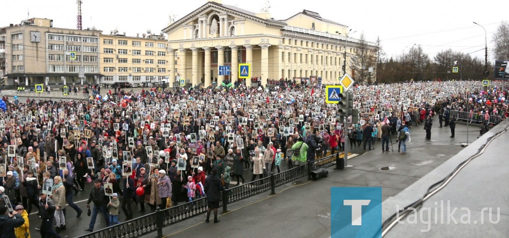 Сегодня Нижний Тагил вместе со всей страной отмечает День Победы