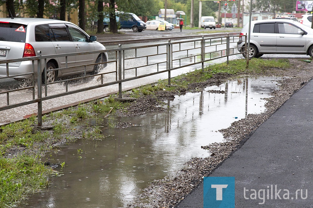 В Нижнем Тагиле пройдет ремонт в местах скопления воды