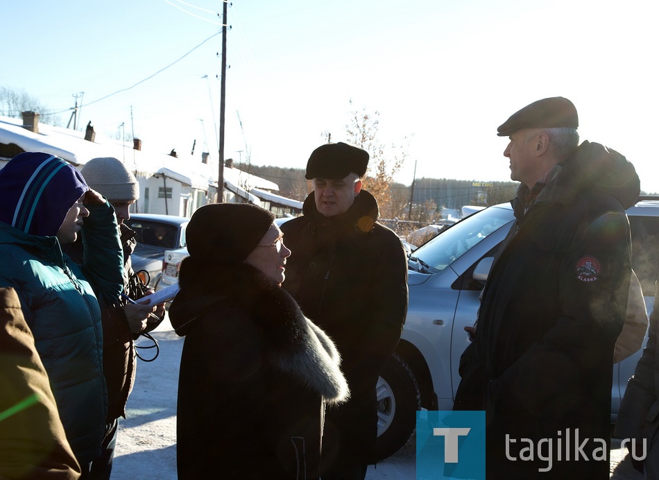 Объезд главой города С. Носовым объектов поселка Старатель
