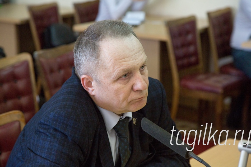 Депутат Государственной думы П.В. Крашенинников в Нижнем Тагиле.