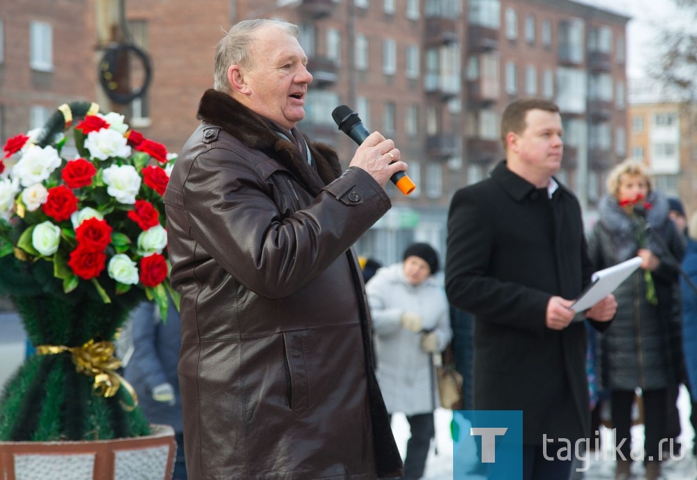 Митинг, посвященный 75-летию победы в Сталинградской битве