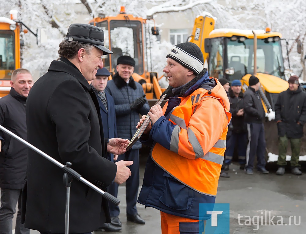 Парад коммунальной техники