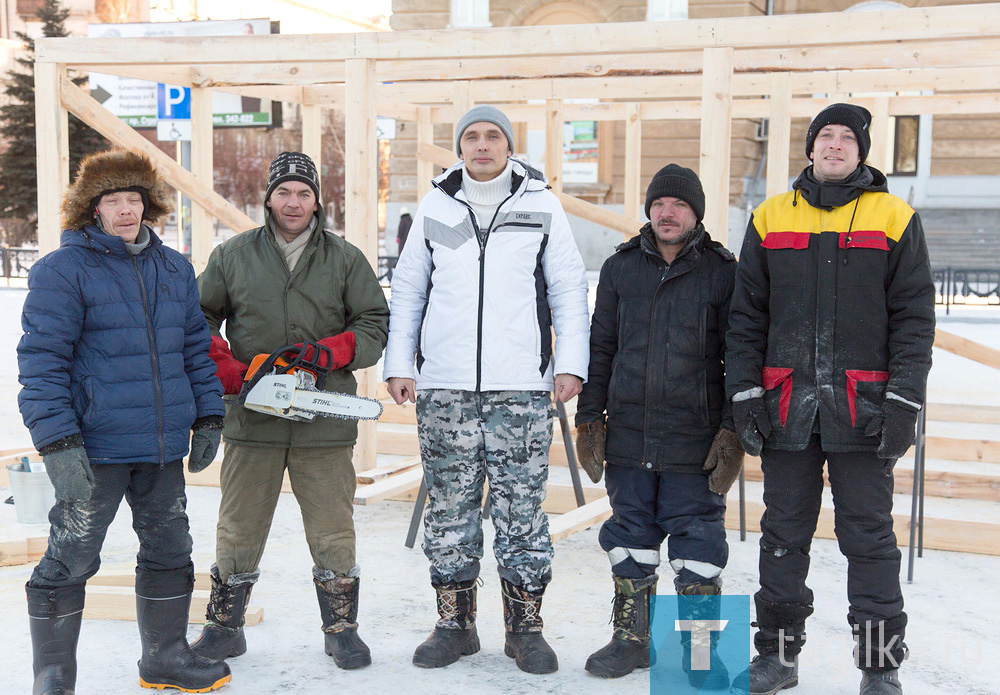 В Нижнем Тагиле строится ледовый городок