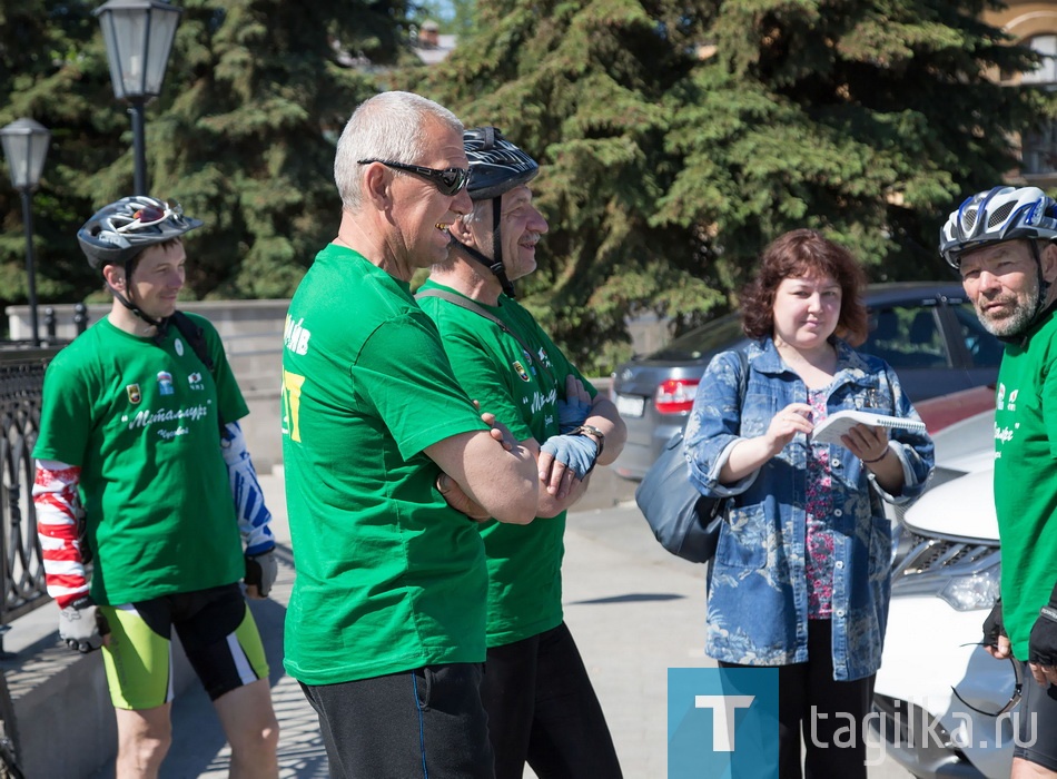 Велопробег посвященный Дню металлурга