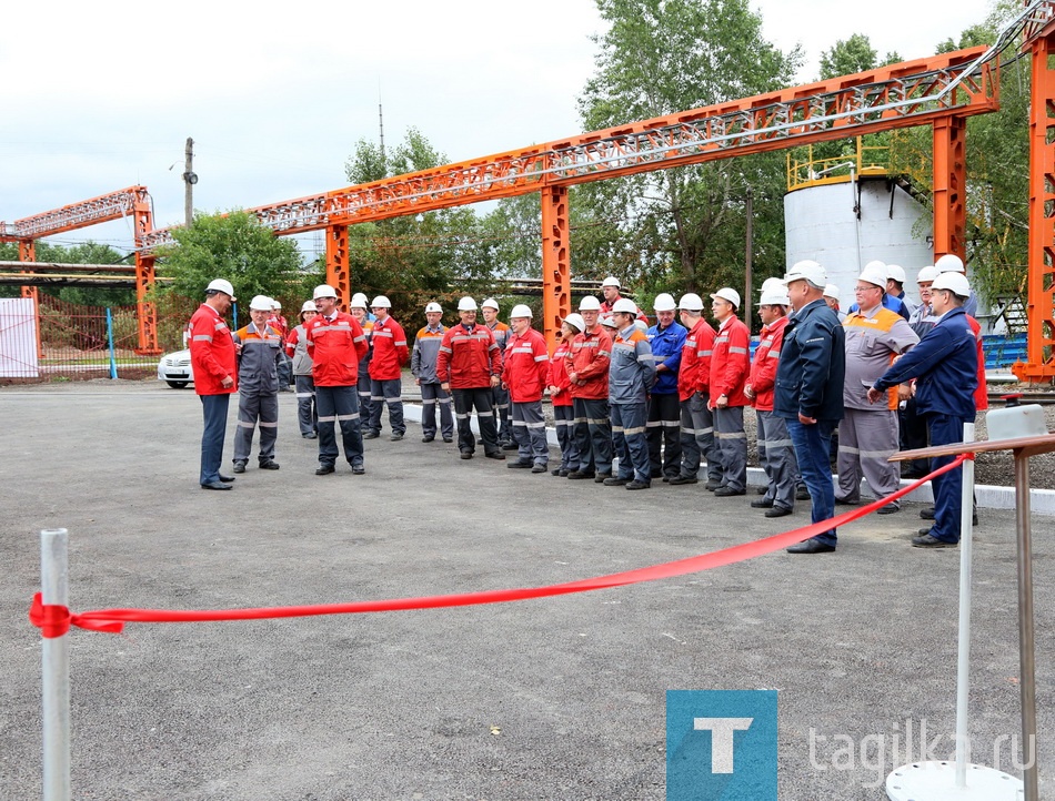 Пуск установки верхнего налива сырого бензола.