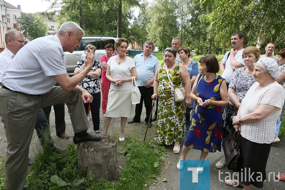 Встреча главы города С. Носова с жителями Тагилстроевского района