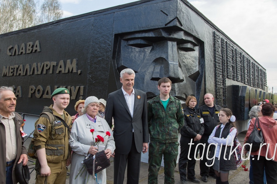 Торжественно-траурный митинг. НТМК.
