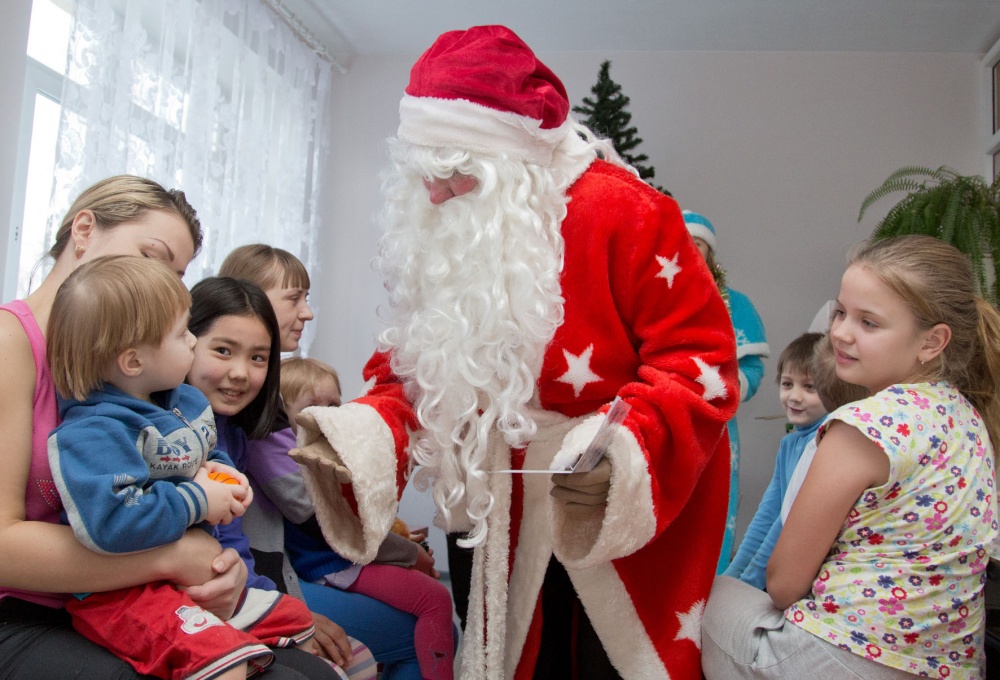 Новогодний утренник в больнице