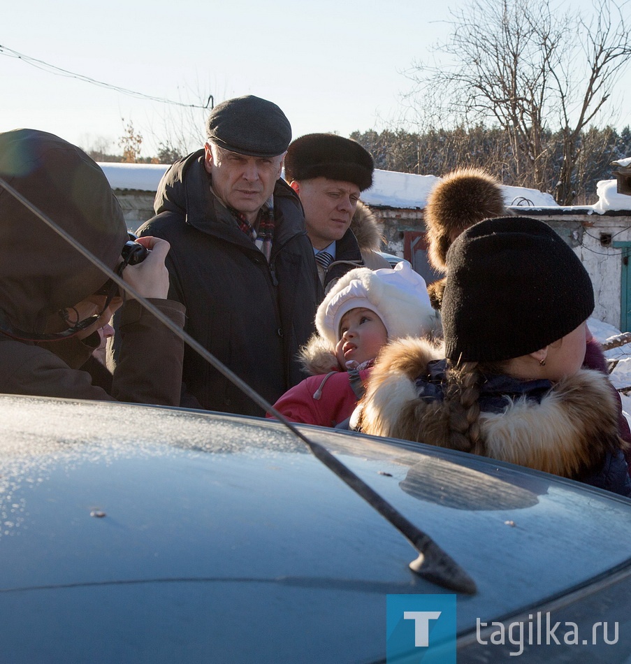 Объезд главой города С. Носовым объектов поселка Старатель