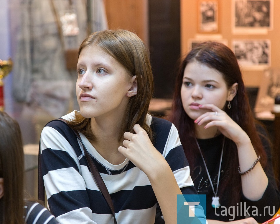 Слушатели факультета печати в музее А.П. Бондина.