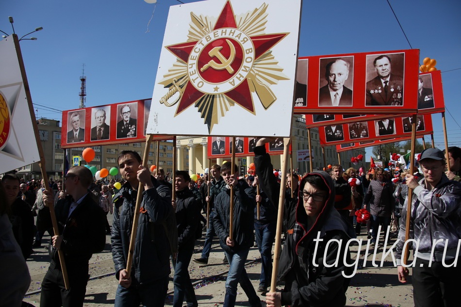 День Победы! Праздничная демонстрация. Продолжение.