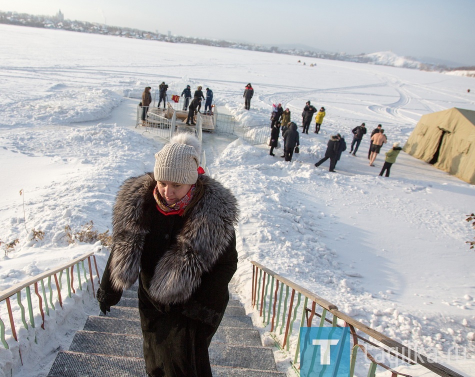 Крещенские купания в проруби