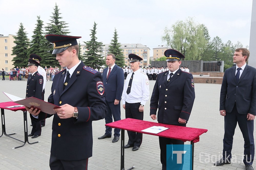 МВД. Присяга.