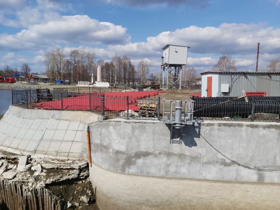 В Нижнем Тагиле идёт ремонт Черноисточинской плотины 