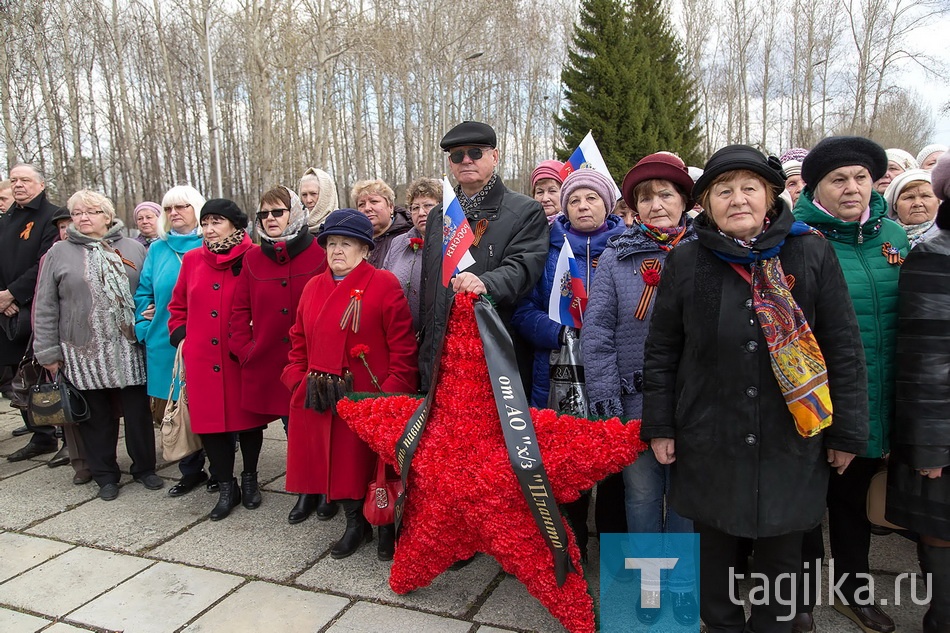 Митинг, посвященный 72-ой годовщине Победы в Великой Отечественной войне