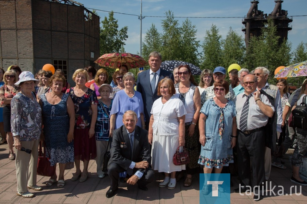 Митинг посвященный Дню металлурга.