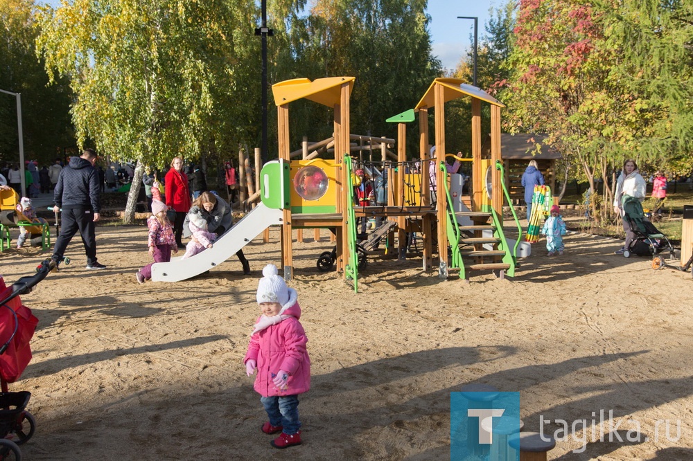 Парк Победы стал местом притяжения жителей микрорайона