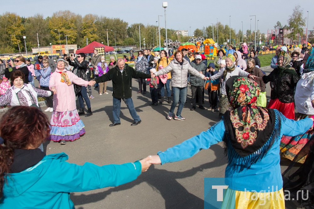 В парке «Народный» проходит IV народный фестиваль «Тагильский калейдоскоп»