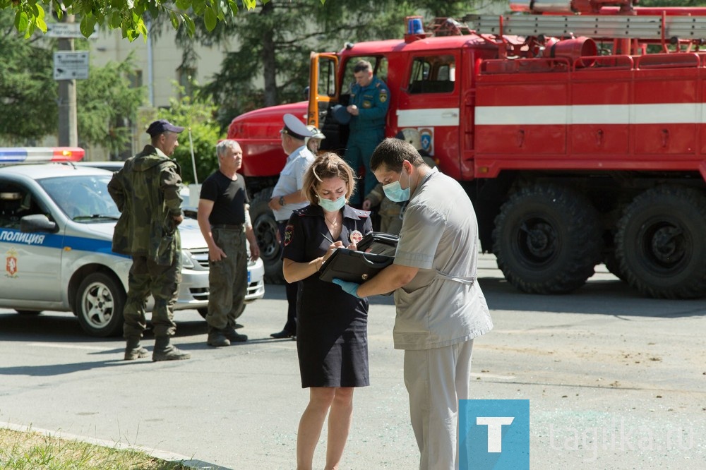 В центре Нижнего Тагила произошло ДТП с участием автобуса