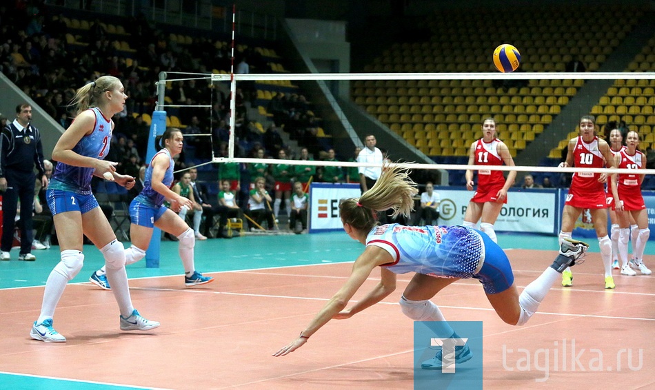 Волейбол. Уралочка-Енисей. 3:1
